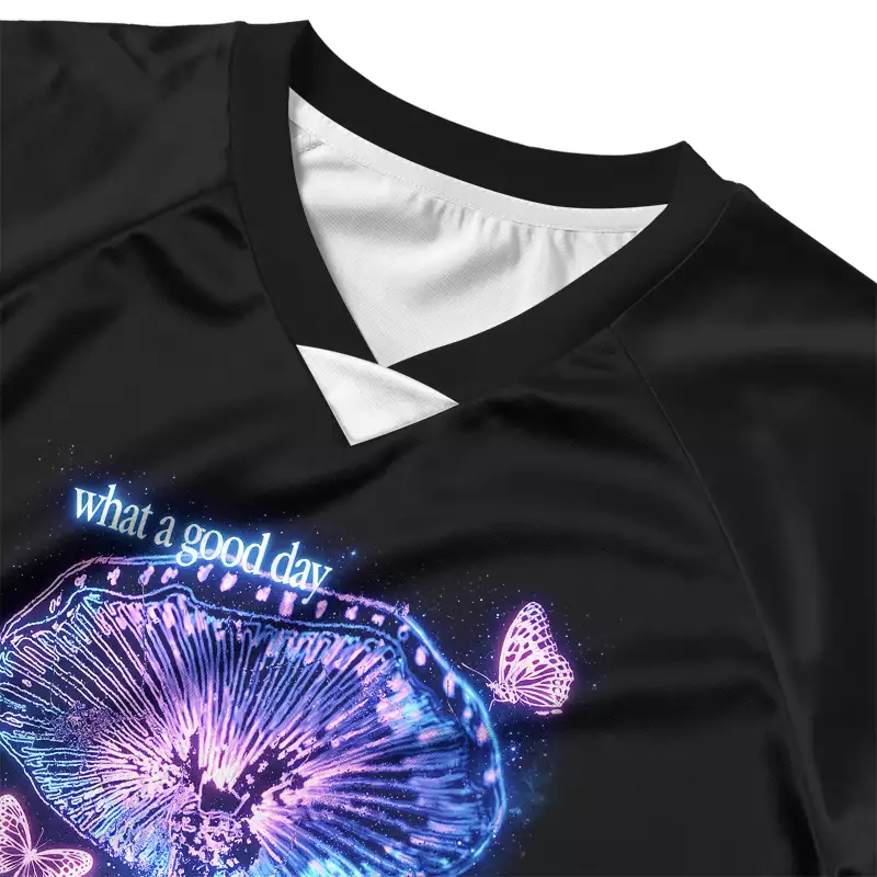 Soulisfree What A Good Day Cropped Jersey