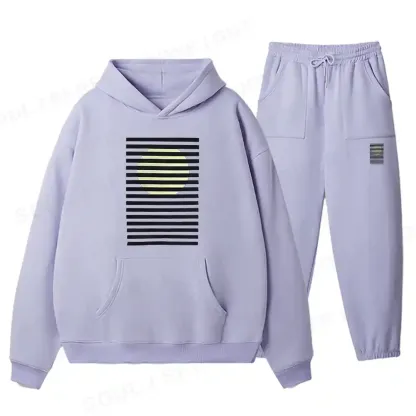 Hidden Sun Fleece Hoodie Set
