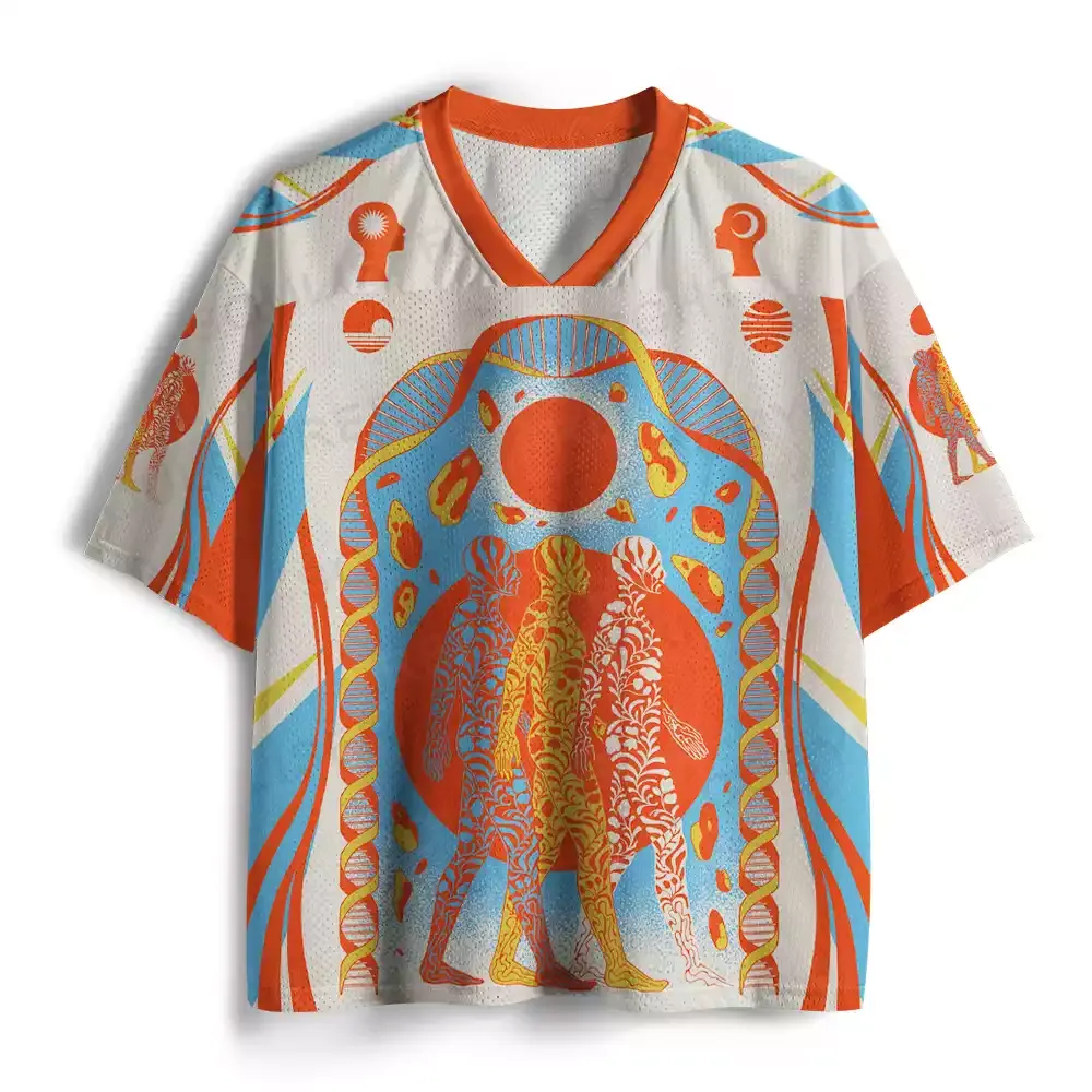 Genetic Binary Being Mesh Jersey