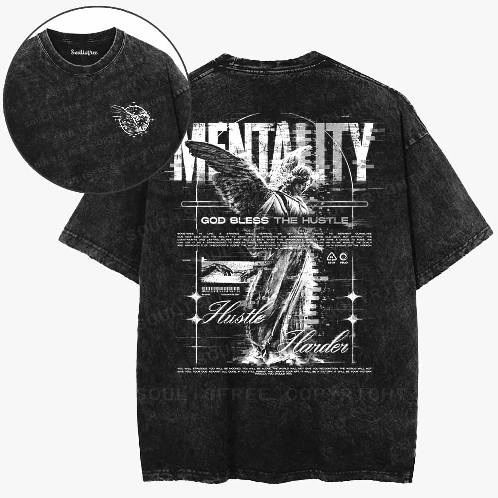 Soulisfree Mind Over Everything Washed Tee