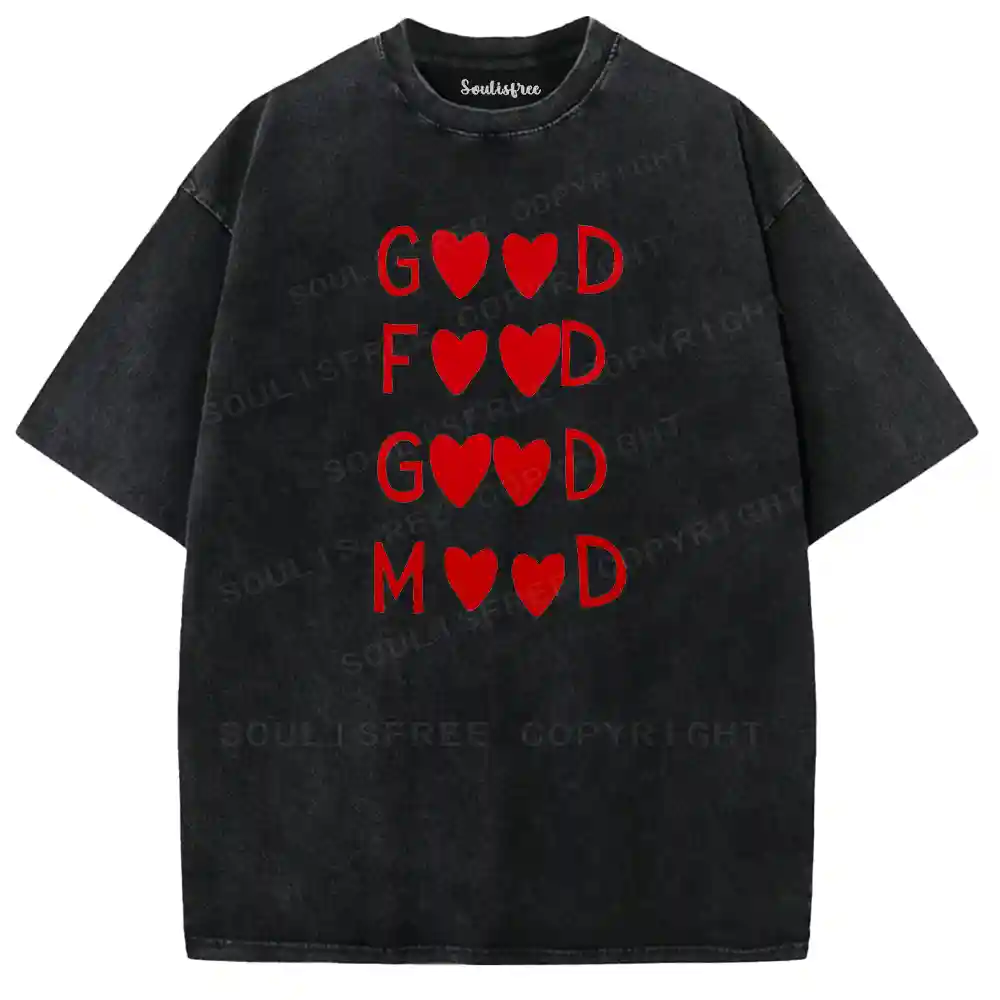 Ethereal Culinary Joy Washed T-shirt