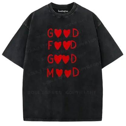 Ethereal Culinary Joy Washed T-shirt