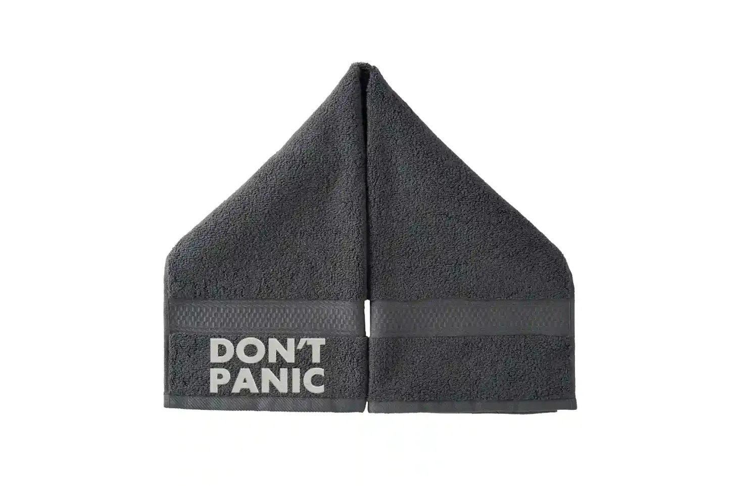 Don't Freak Out Embroidered Hand Towel