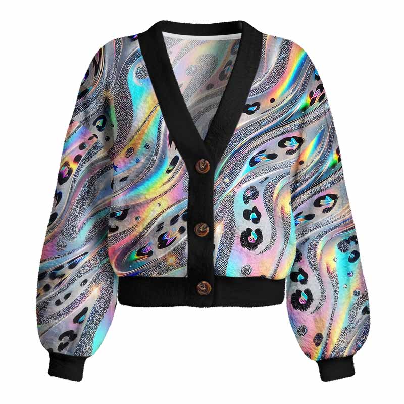 Soulisfree Aurora Vibe  Women's Fuzzy Cardigan Sweater