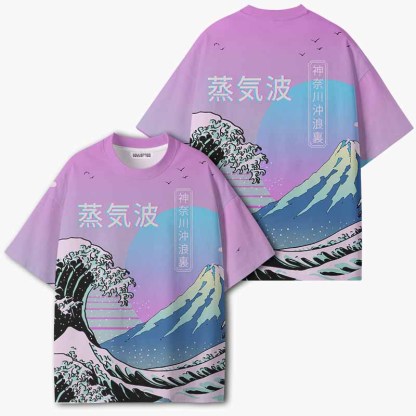 Soulisfree NEON FUJI ECO‑PERF Graphic Tee