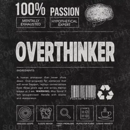 OVERTHINKER Washed T-shirt