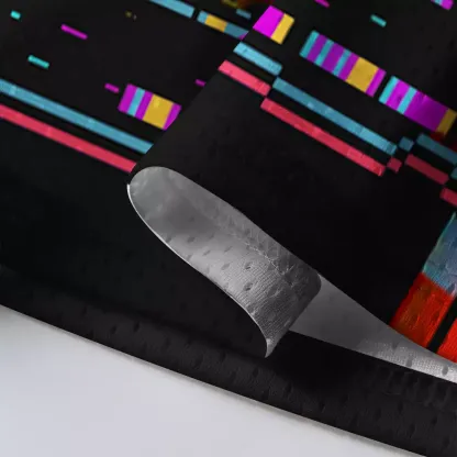 Glitchy Cat Vibes Mesh Jersey