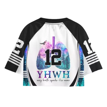 Soulisfree Every Breath Speak His Name Cropped Jersey