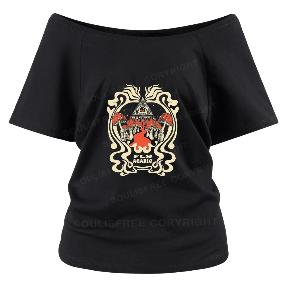 Magic Pyramid Off Shoulder Top