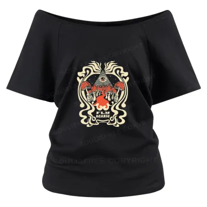 Magic Pyramid Off Shoulder Top