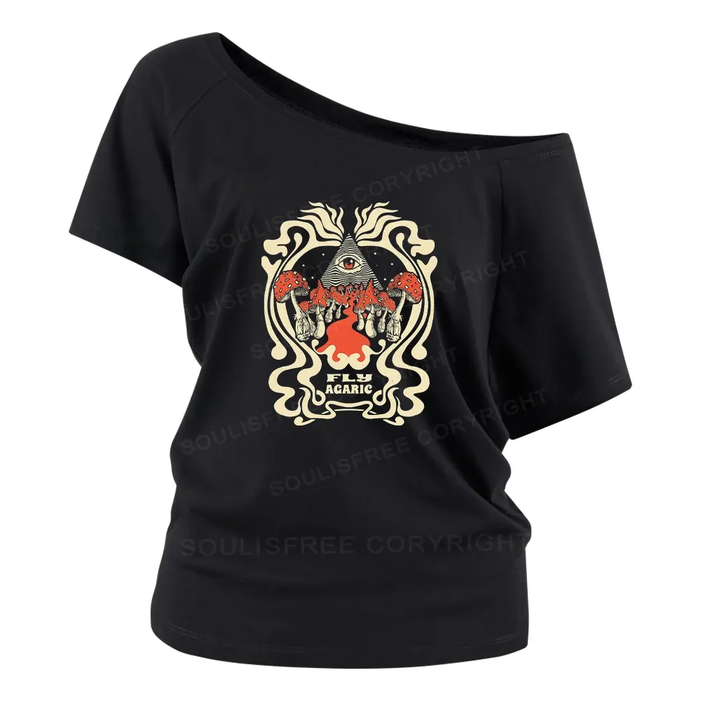 Magic Pyramid Off Shoulder Top