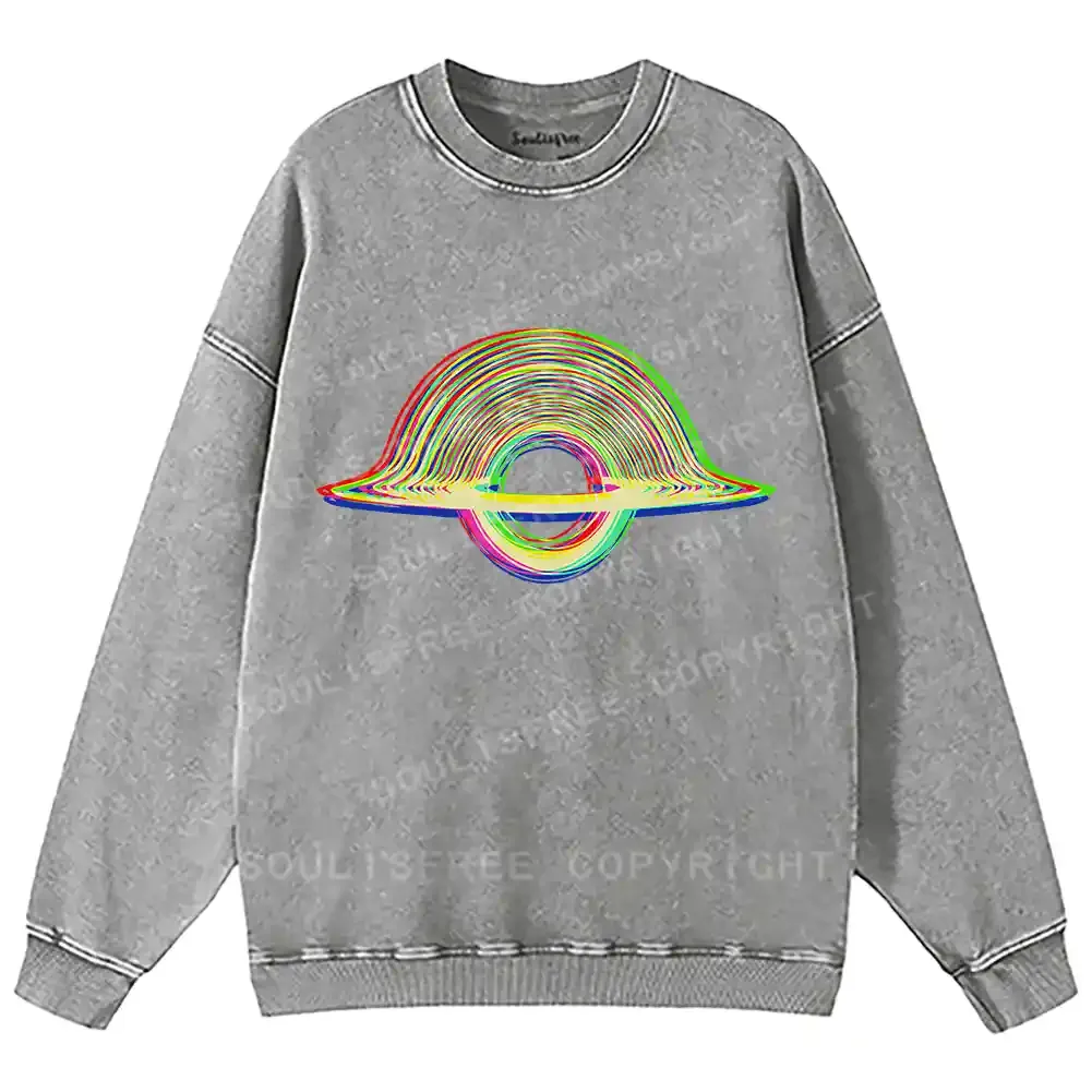 Void Resonance Washed Sweatshirts