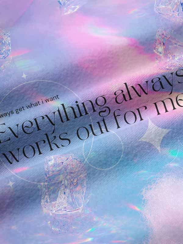 Soulisfree EVERYTHING WORKS OUT FOR ME Brushed Cami