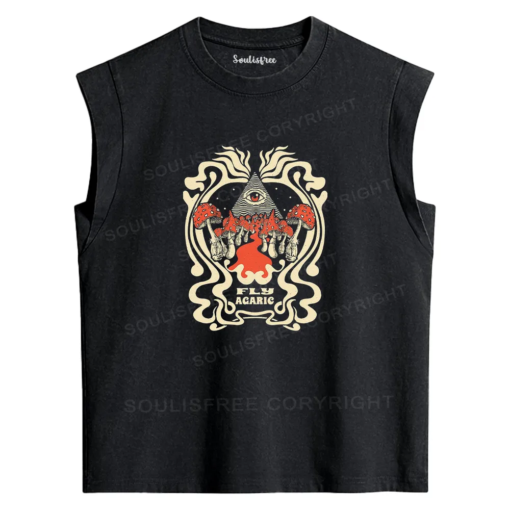 Magic Pyramid Washed Tank Tops