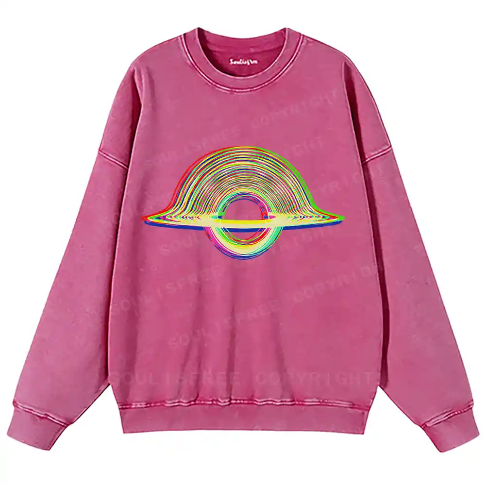Void Resonance Washed Sweatshirts