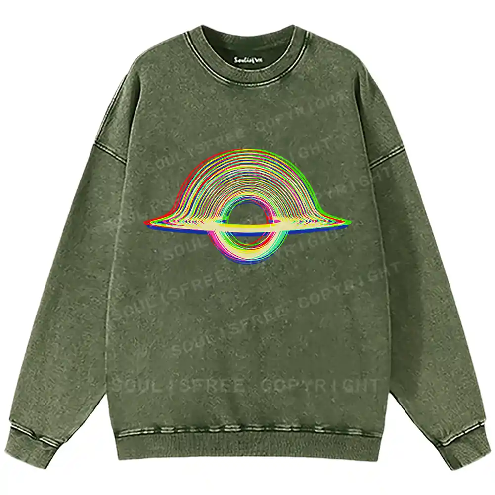 Void Resonance Washed Sweatshirts