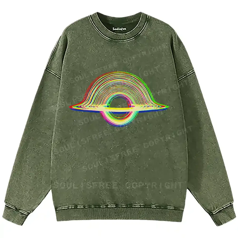 Void Resonance Washed Sweatshirts