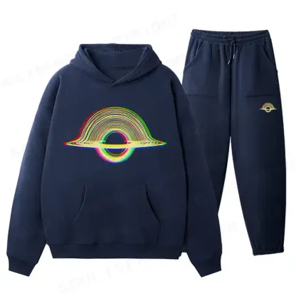 Void Resonance Fleece Hoodie Set