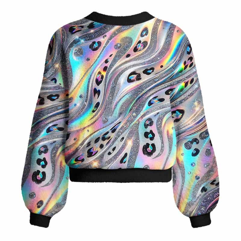 Soulisfree Aurora Vibe  Women's Fuzzy Cardigan Sweater