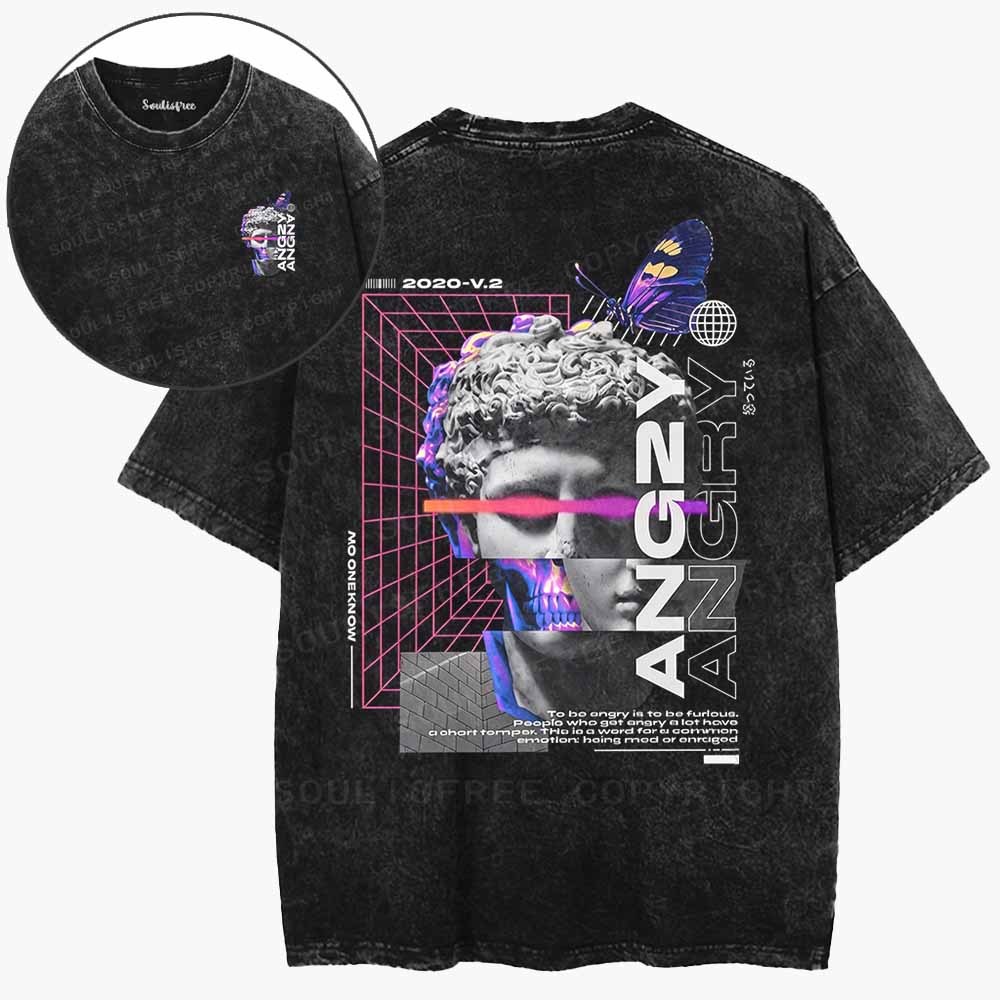 Soulisfree Chaos Within Washed Tee
