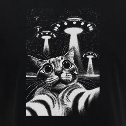 They Come For Cat Block Raglan Long Sleeve Crop Top