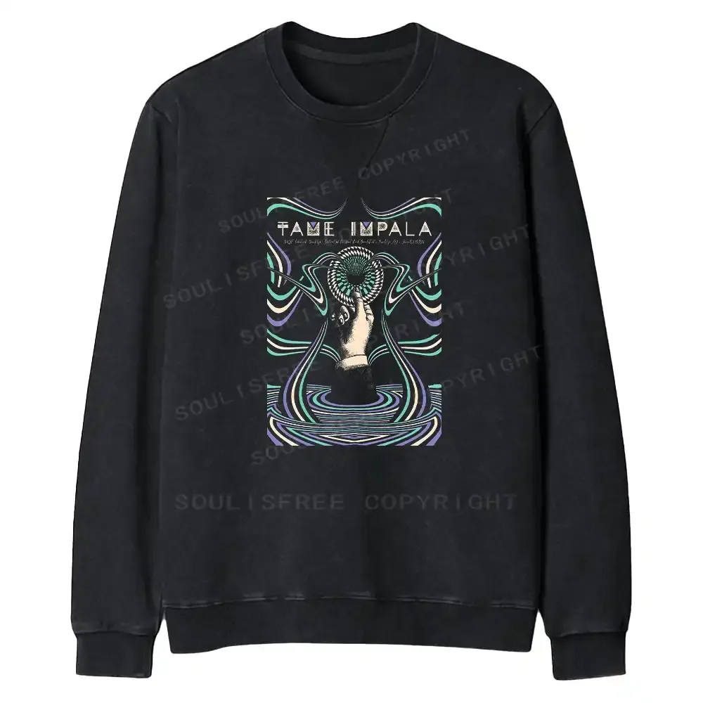 Tame Impala Fit Washed Sweatshirt