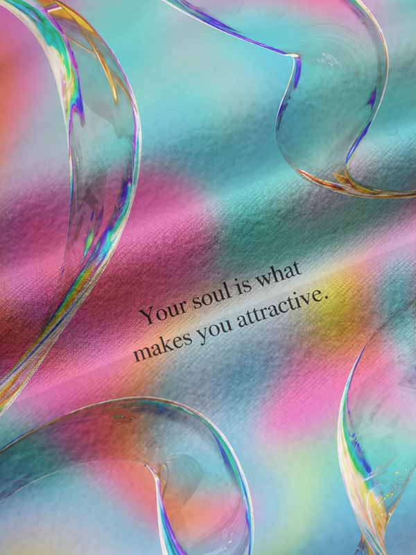 Soulisfree YOUR SOUL MAKES YOU ATTRACTIVE Brushed Cami