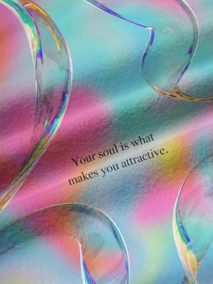 Soulisfree YOUR SOUL MAKES YOU ATTRACTIVE Brushed Cami