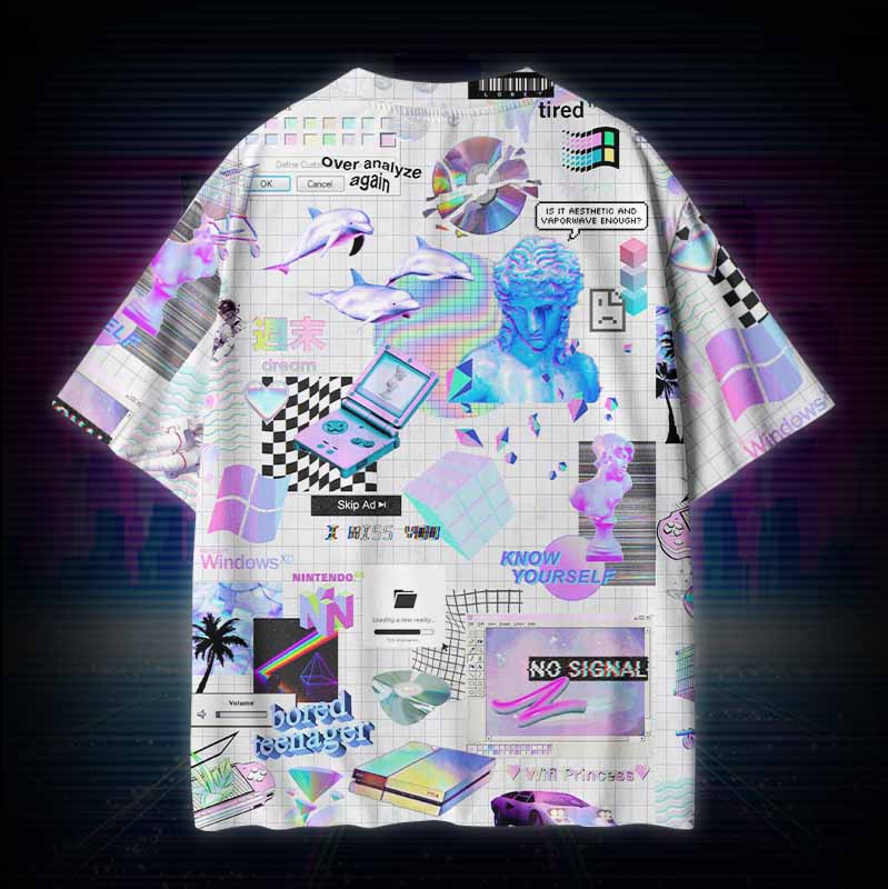 Soulisfree DIGITAL NOSTALGIA Cotton Tee