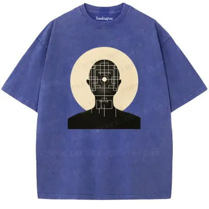 Minimalist Occult Self Washed T-shirt