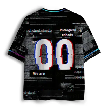 Soulisfree We Are Biological Robots  Mesh Jersey