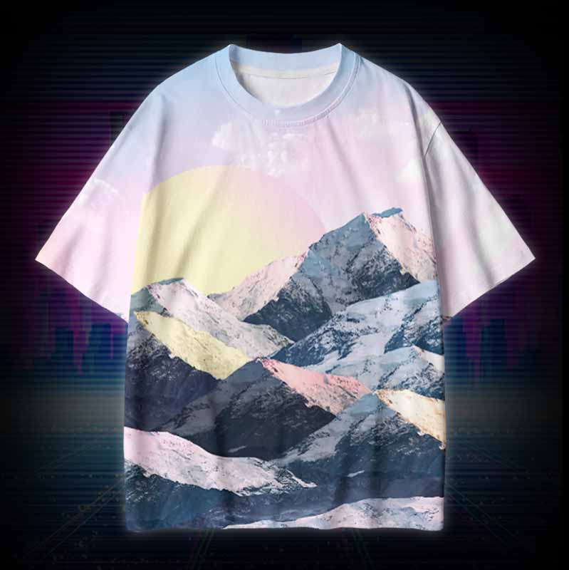 Soulisfree PASTEL HORIZON Cotton Tee