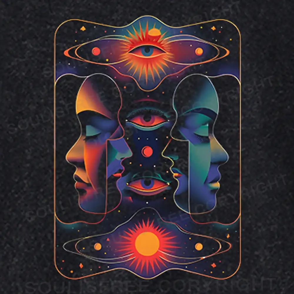 Self-exploration Basic Washed T-shirt