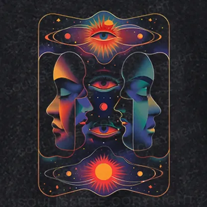 Self-exploration Basic Washed T-shirt