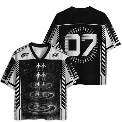 Stardust Dual Figure Spiral Mesh Jersey