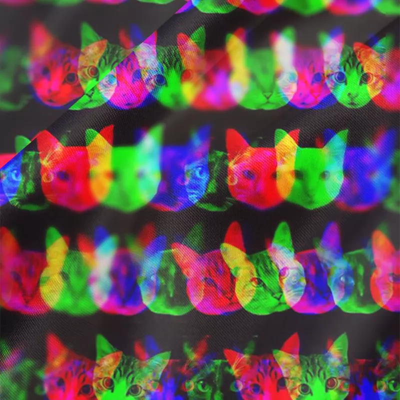 Soulisfree Rainbow Purr  Cowl Neck Satin Mini Dress