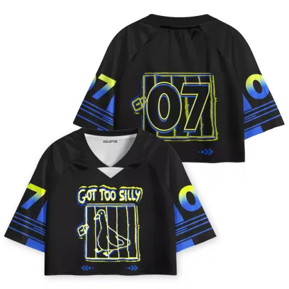 Soulisfree Got Too Silly Cropped Jersey
