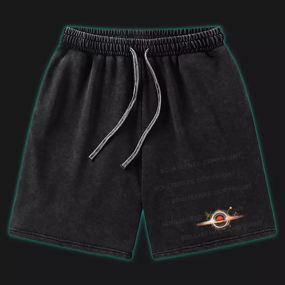 Imagine Beyond The Stars Washed Shorts
