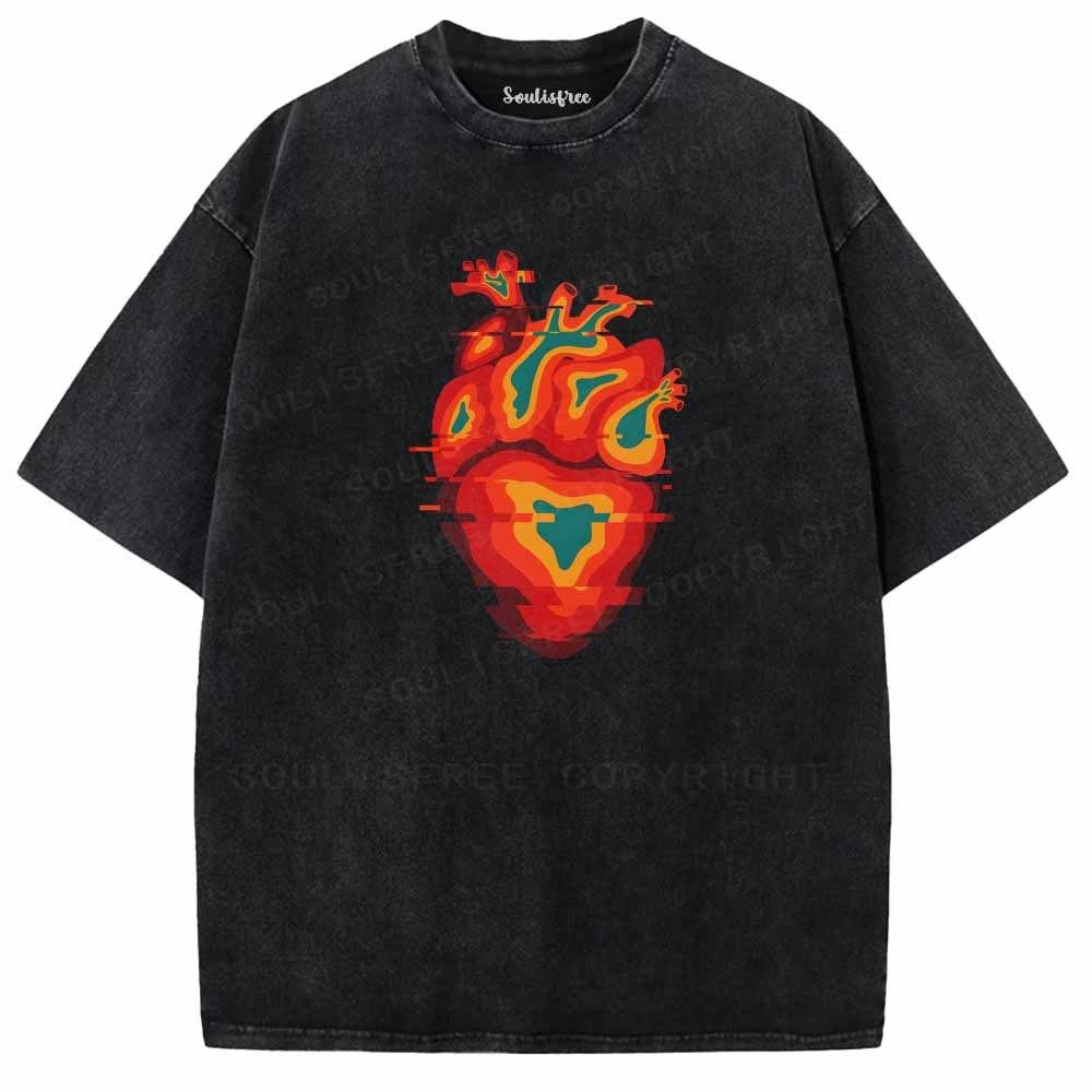 Soulisfree  The Crystallization of the Soul Washed Tee