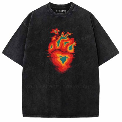 Soulisfree  The Crystallization of the Soul Washed Tee