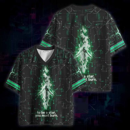 Soulisfree To Be A Star. You Must Burn. Mesh Jersey