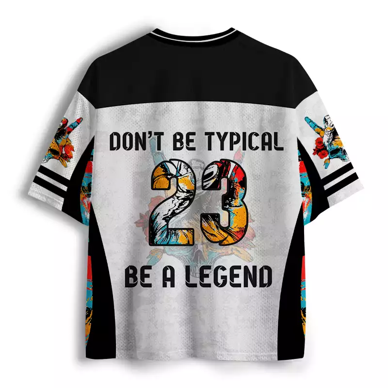 Soulisfree Don’t Be Typical, Be A Legend Mesh Jersey 