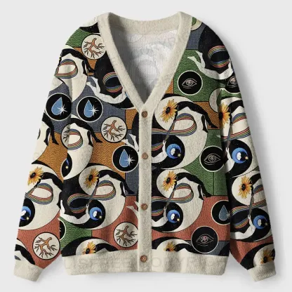 The Cosmic Connection Ugly Cardigan Sweaters