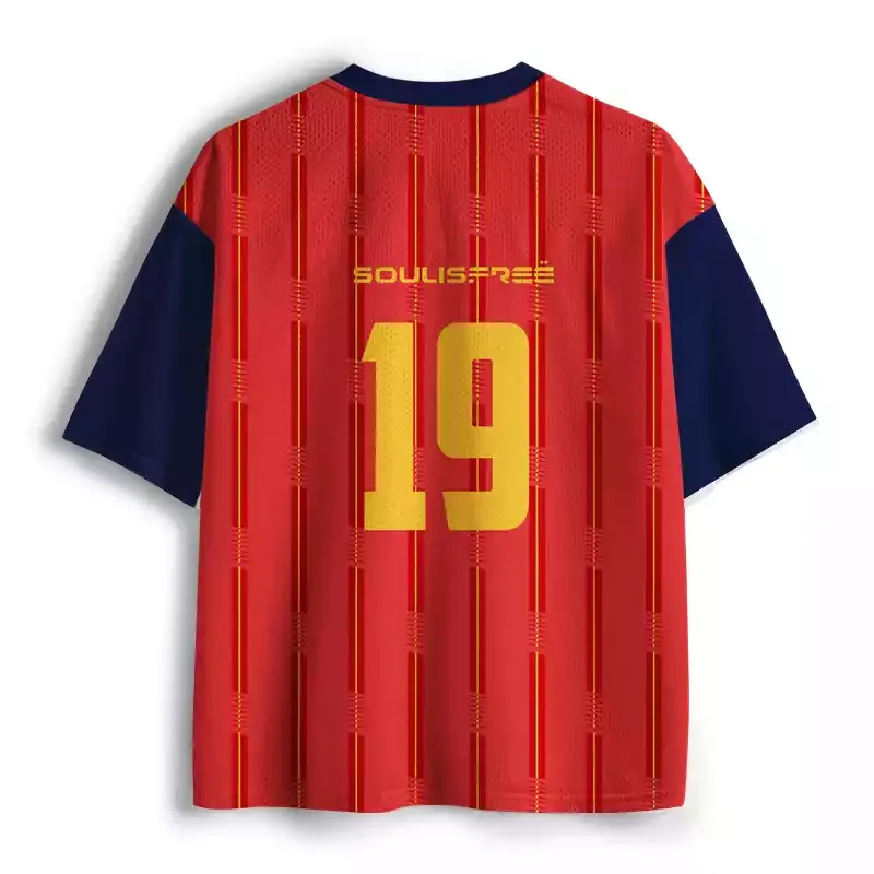 Soulisfree Crimson Force Mesh Jersey