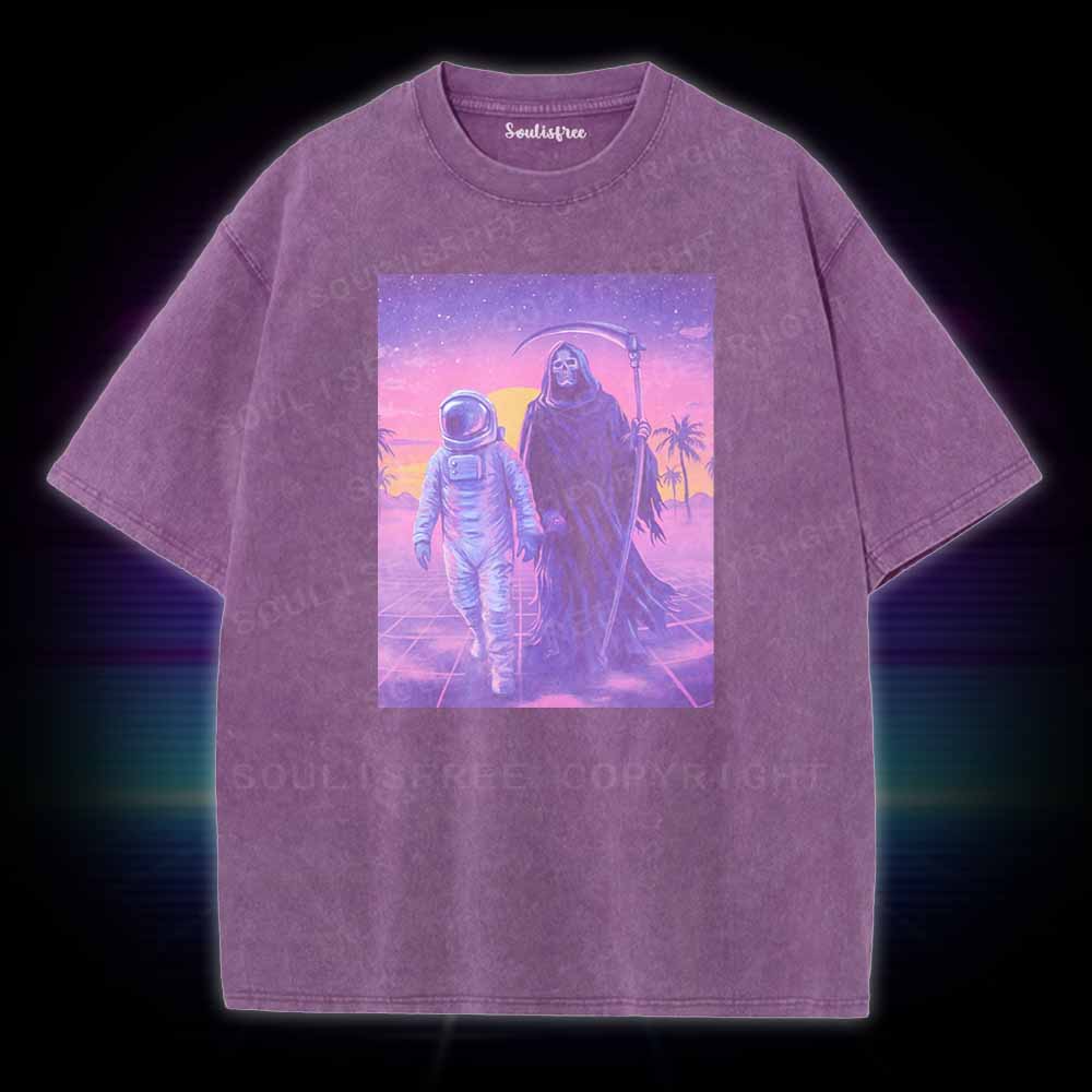 Soulisfree Let's Rock Premium Washed Tee