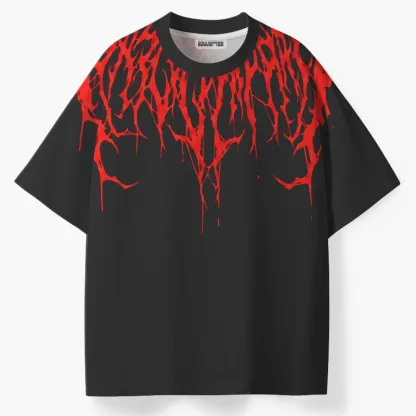 Soulisfree Black Thrash Metal ECO‑PERF Graphic Tee