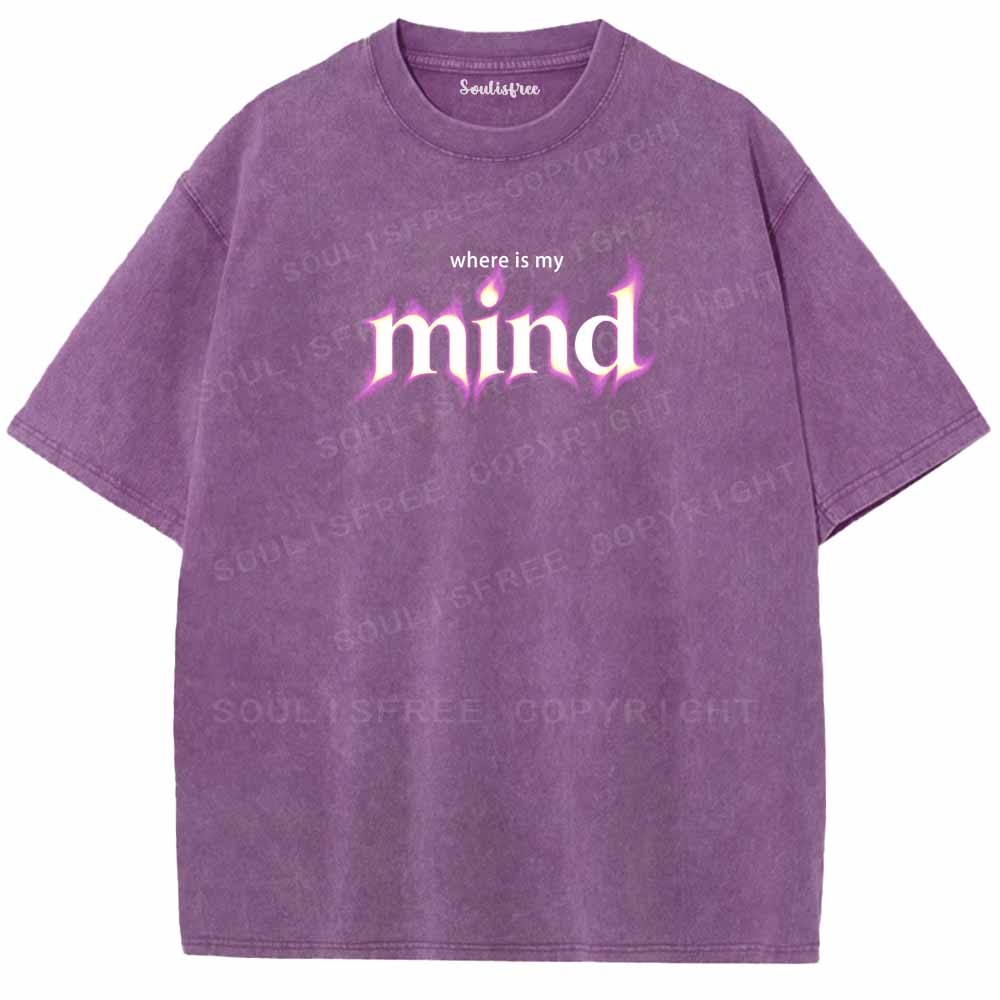 Soulisfree Where Is My Mind Washed Tee