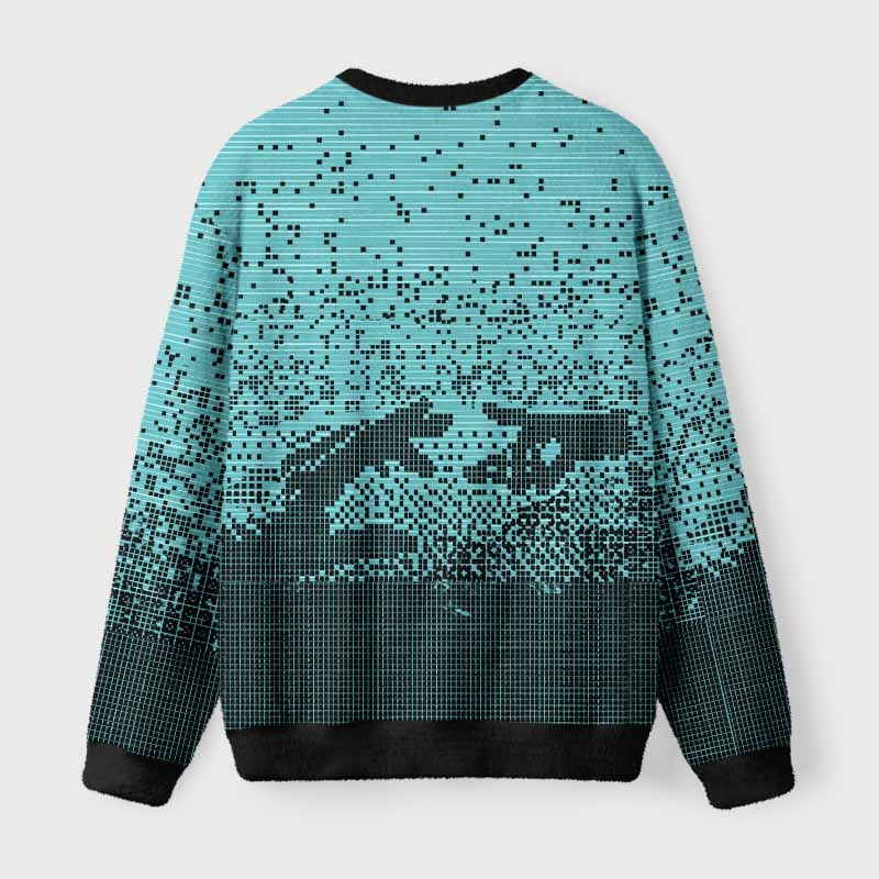 Soulisfree Phenomenal World Fuzzy Crewneck Sweater