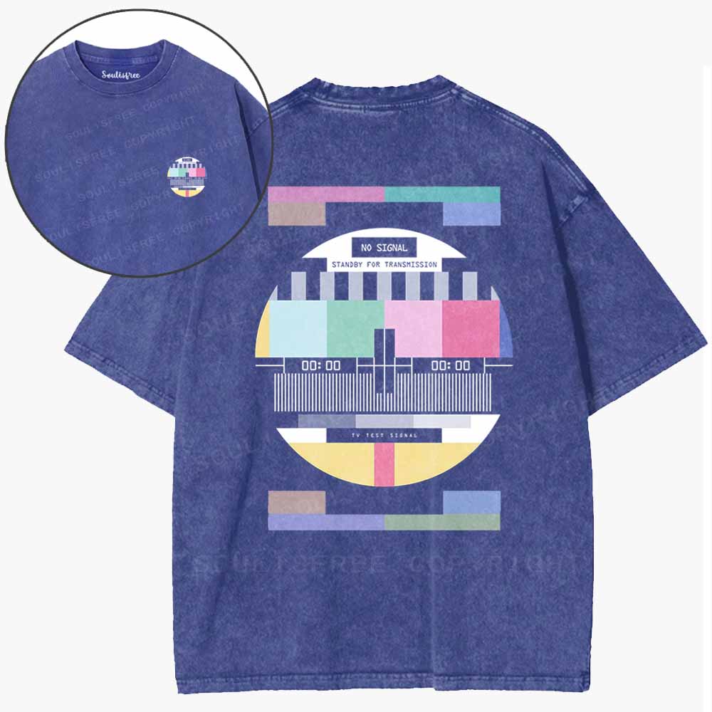 Soulisfree No Signal, No Problem Washed Tee