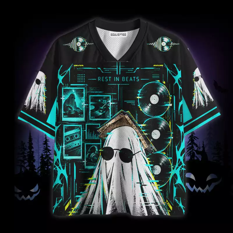 Soulisfree Ghost Rest In Beats Mesh Jersey